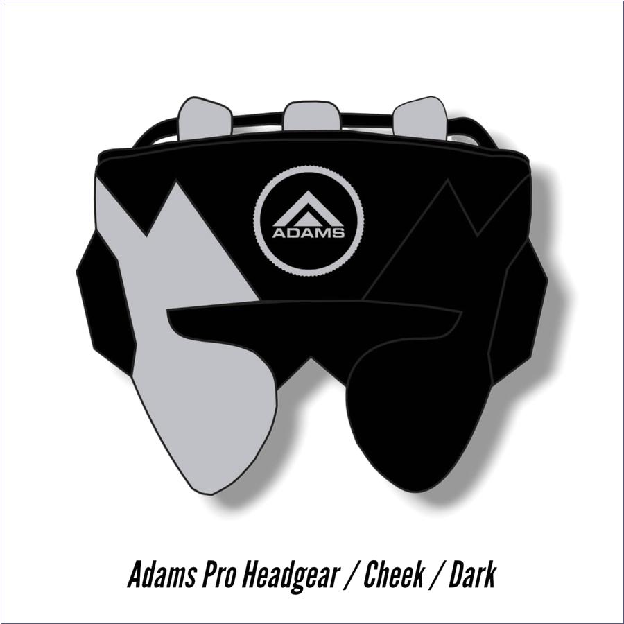  Adams Footwear Dark Head Gear ADAMS PRO OPEN HEADGEAR [ PRE ORDER AUGUST 30TH ]