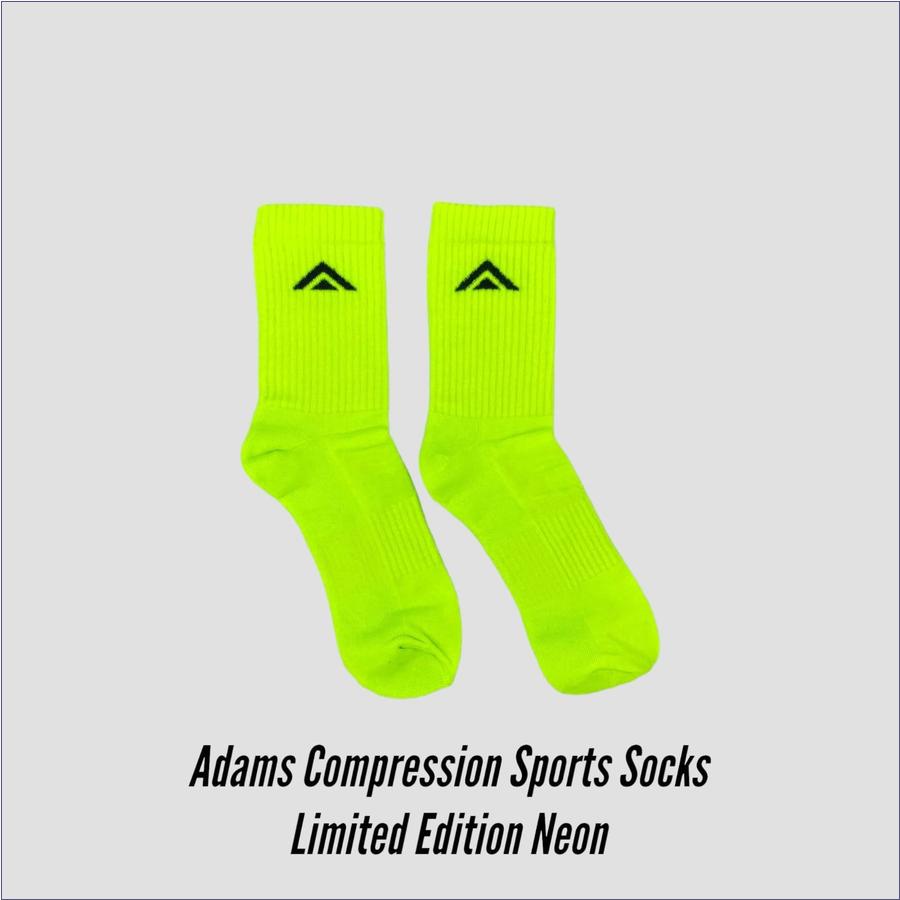  Adams Footwear XL Neon Clothing + Training Adams Sports Socks